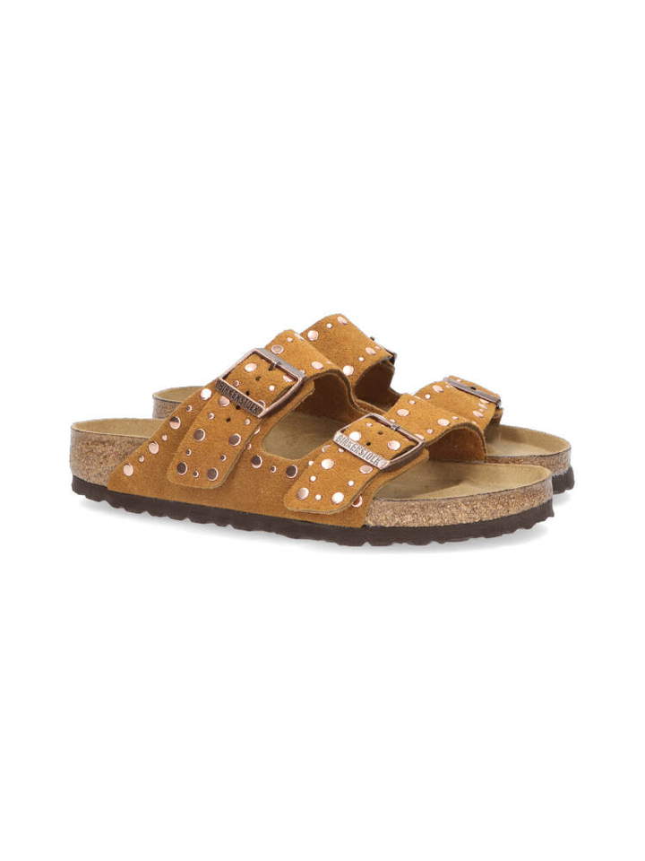 Mink Arizona river suede leather Birkenstock 