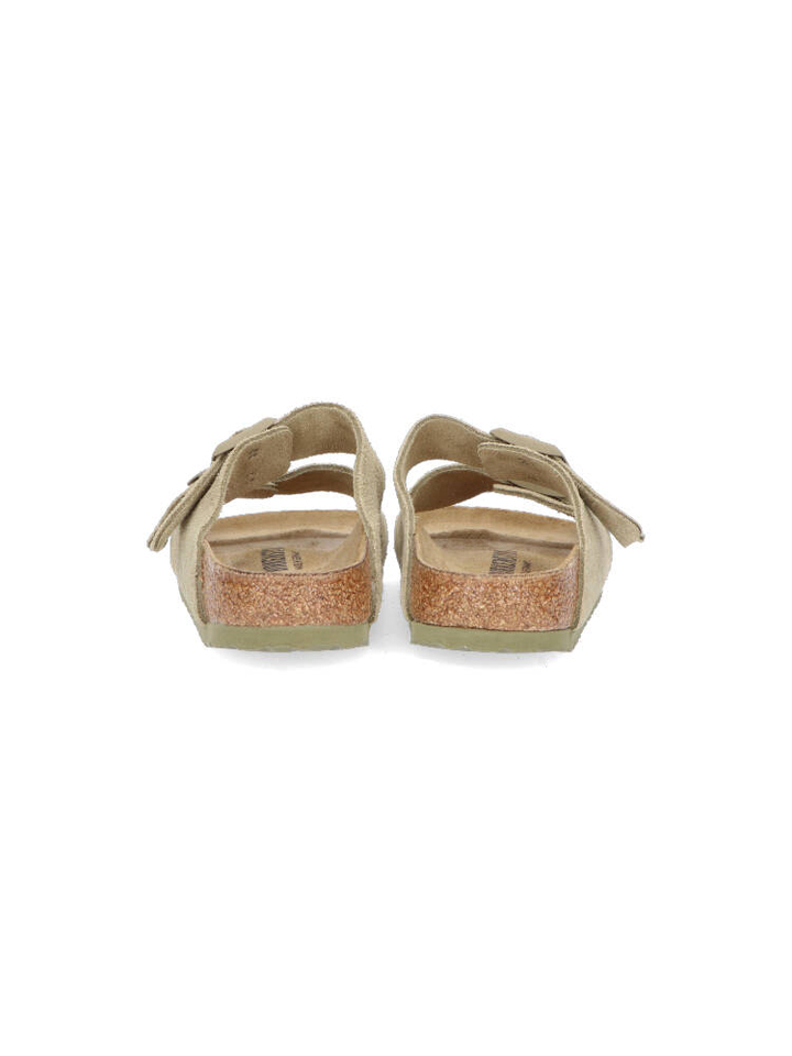 Faded kaki Arizona suede leather Birkenstock 
