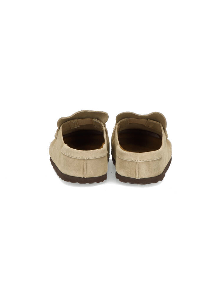 Taupe naples wrapped sude Birkenstock 