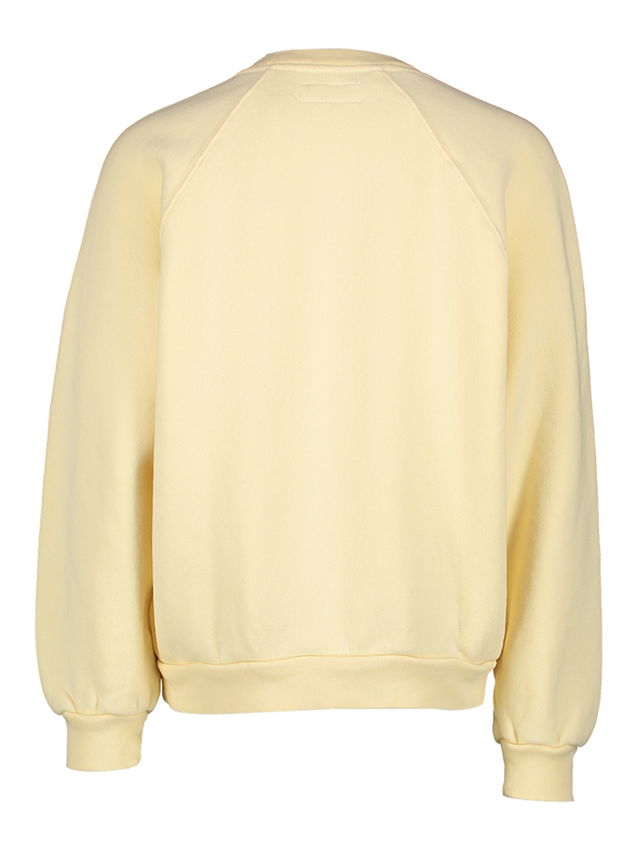 Gele sweater met logo American Vintage