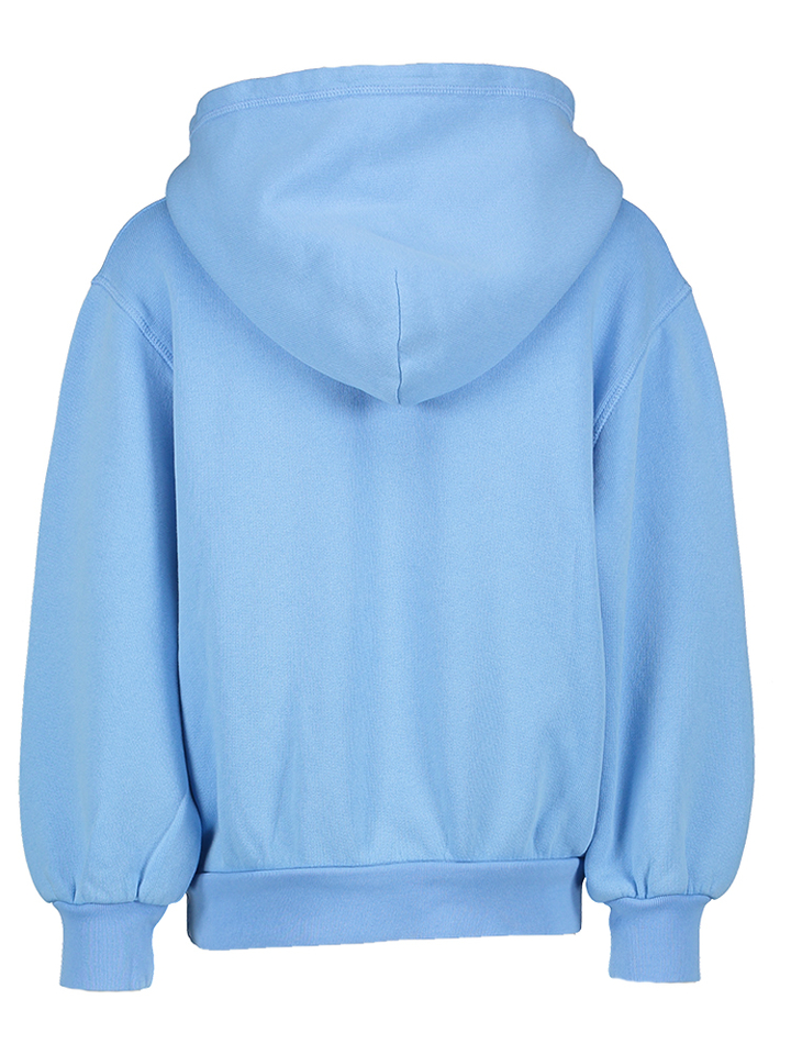 Blauwe sweater met kap logo American Vintage