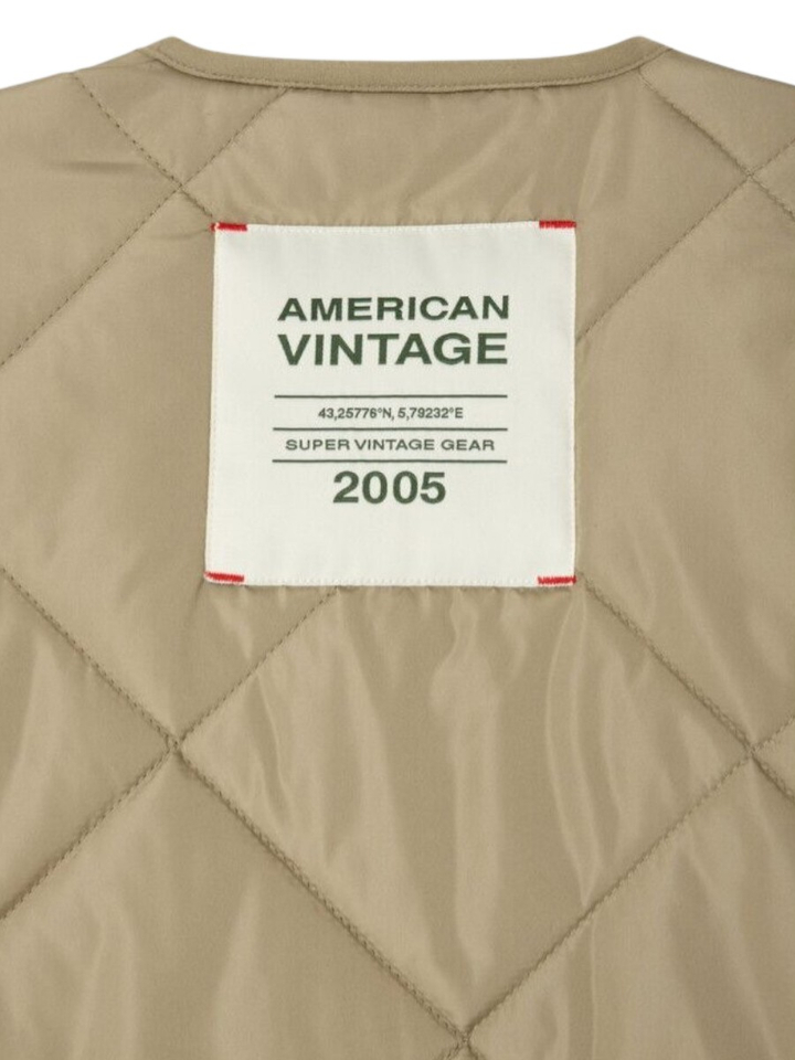 Bruine puffer jacket American Vintage