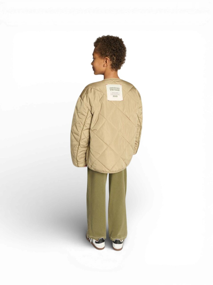 Bruine puffer jacket American Vintage