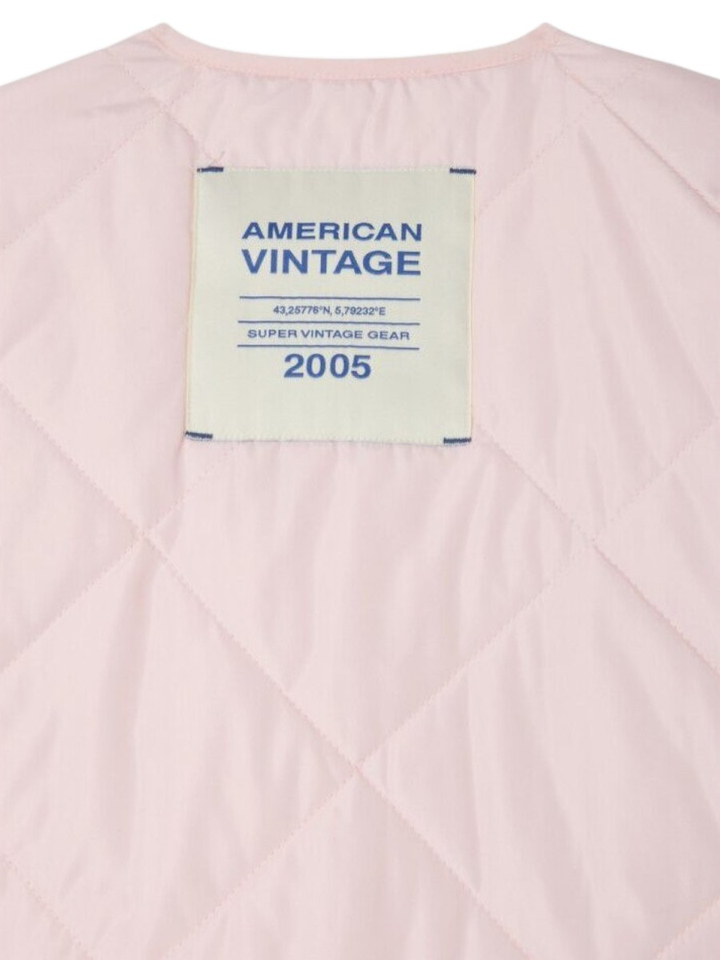 Roze puffer jacket American Vintage