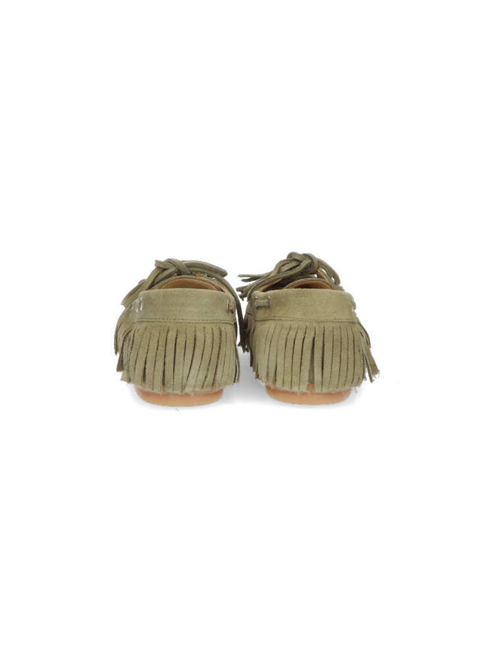 Kaki boatloafer native tassel Posa