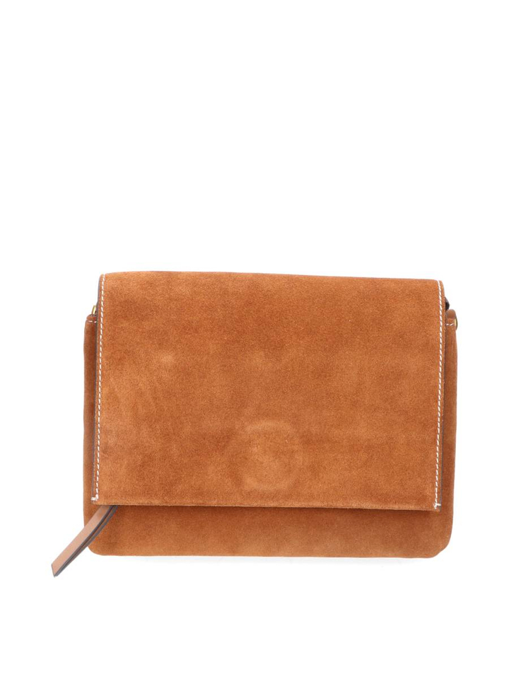 Cognac crossbody Three Gianni Chiarini
