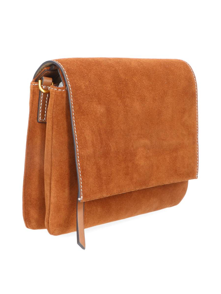 Cognac crossbody Three Gianni Chiarini