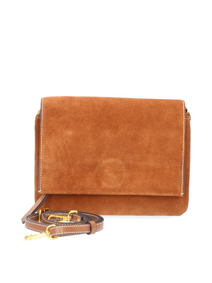 Cognac crossbody Three Gianni Chiarini