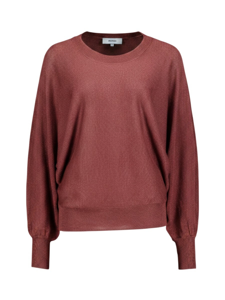 Bordeaux met glitter Dana Minus 