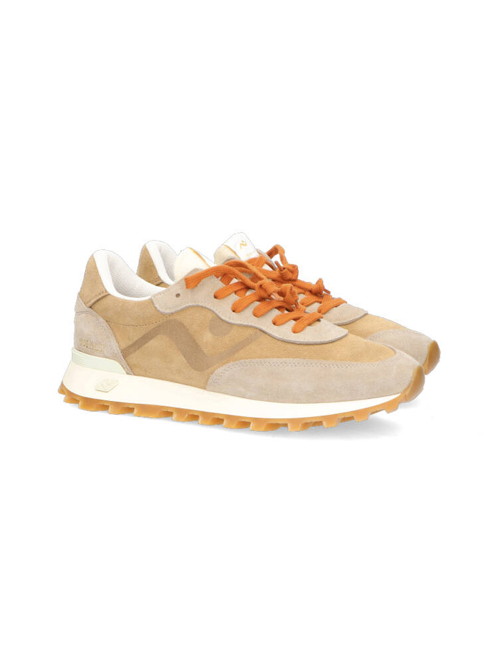 Camel/mink lage sneakers Veloce Nomap 
