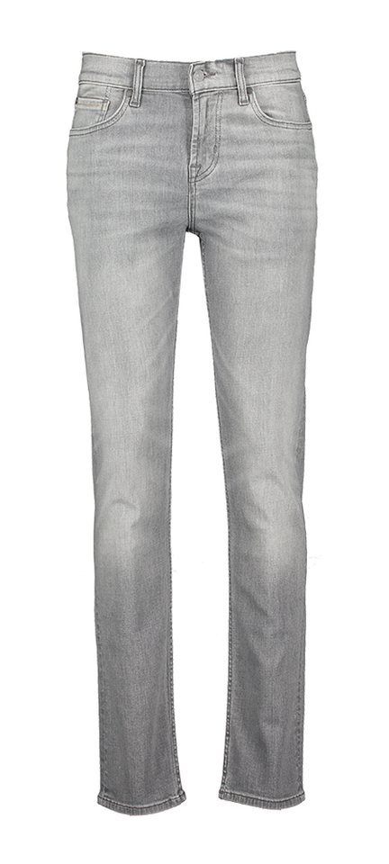 Grijze slim fit jeans For all mankind
