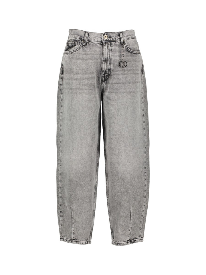 Grijze barrel fit jeans Liu Jo