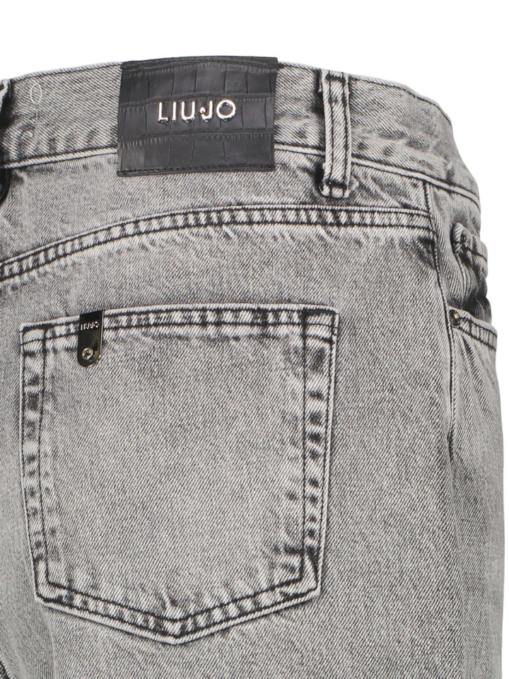 Grijze barrel fit jeans Liu Jo