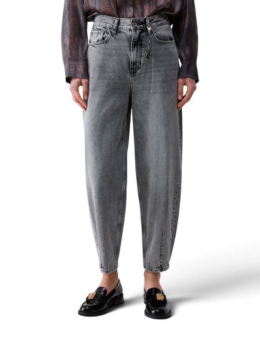 Grijze barrel fit jeans Liu Jo