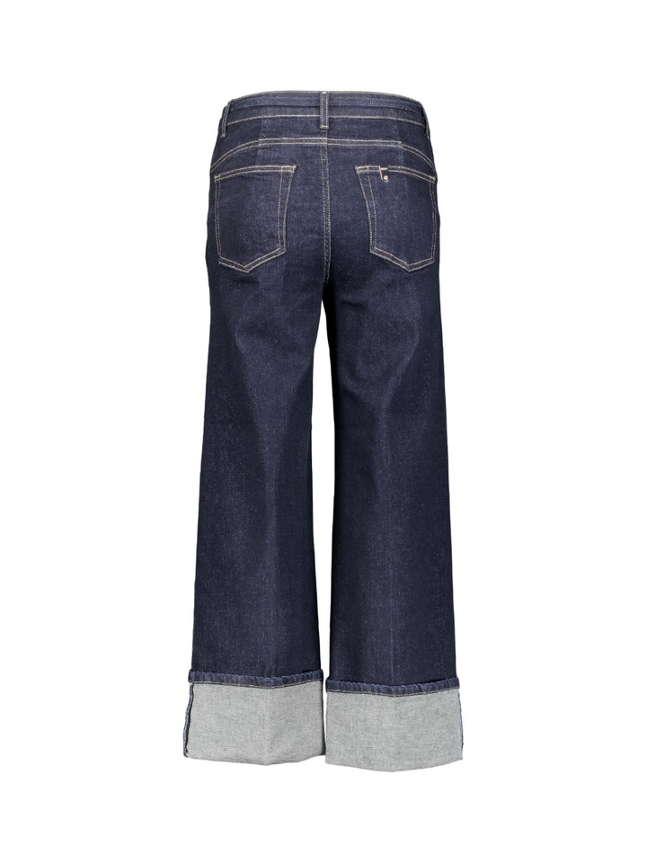 Donkerblauwe cropped jeans Good Cropped Liu Jo