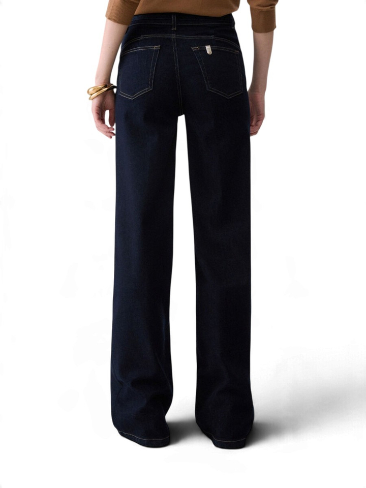 Donkerblauwe straight jeans Good Flaire Liu Jo 