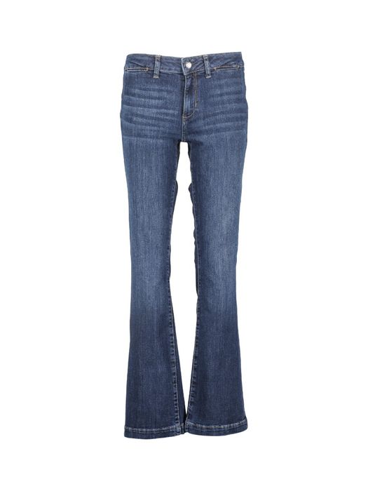 Blauwe straight fit jeans Liu Jo