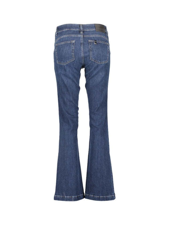 Blauwe straight fit jeans Liu Jo