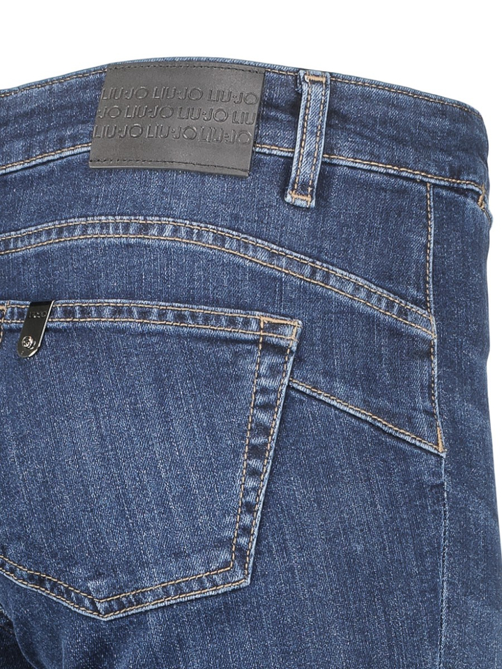 Blauwe straight fit jeans Liu Jo