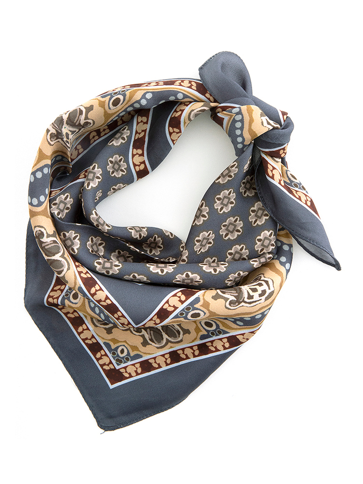 Multi-color sjaal Les Cordes 