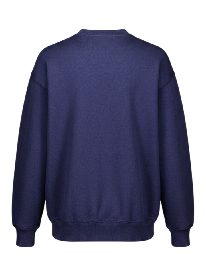 Donkerblauwe sweater met ronde hals Ralph Lauren 