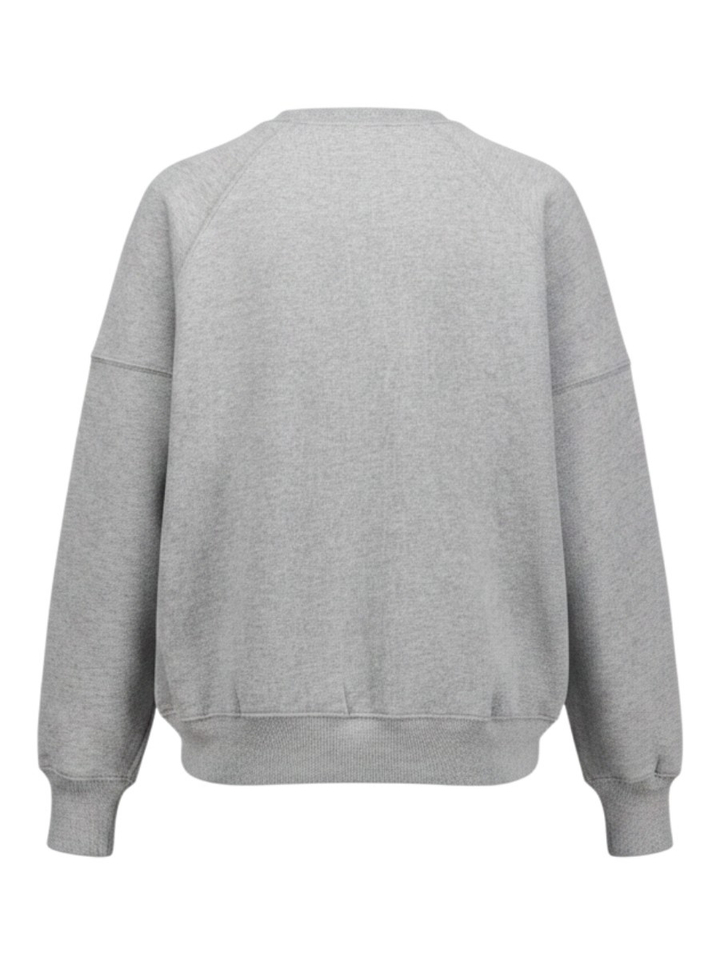 Grijze sweater met print Ralph Lauren