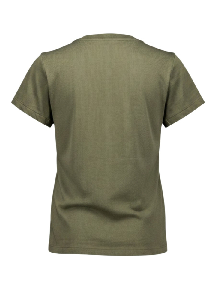 Groene t-shirt met een V-hals Ralph Lauren