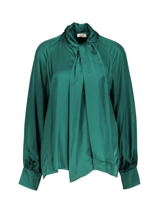 Groene soepelvallende bloes Liu Jo