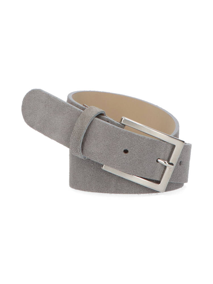 Grijs kleurige riem Ruben Blue Bay