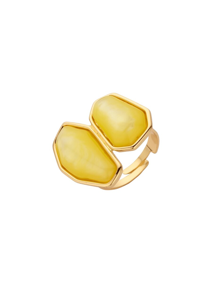 Gele ring KR14 Les Cordes