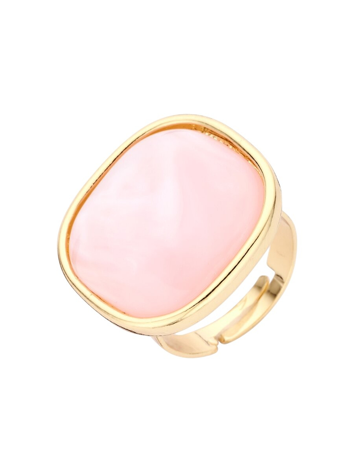 Lichtroze ring KRI5 Les cordes 