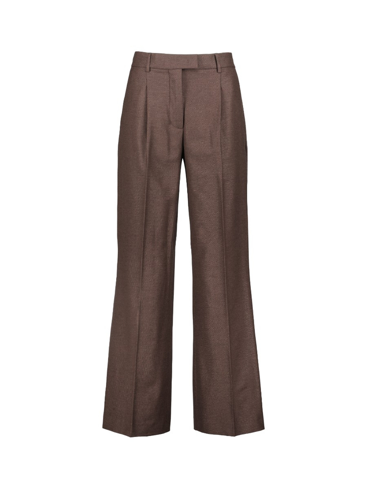 Bruine geklede broek Seventy