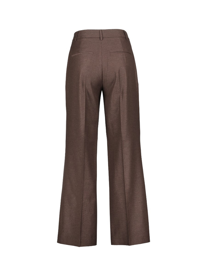 Bruine geklede broek Seventy