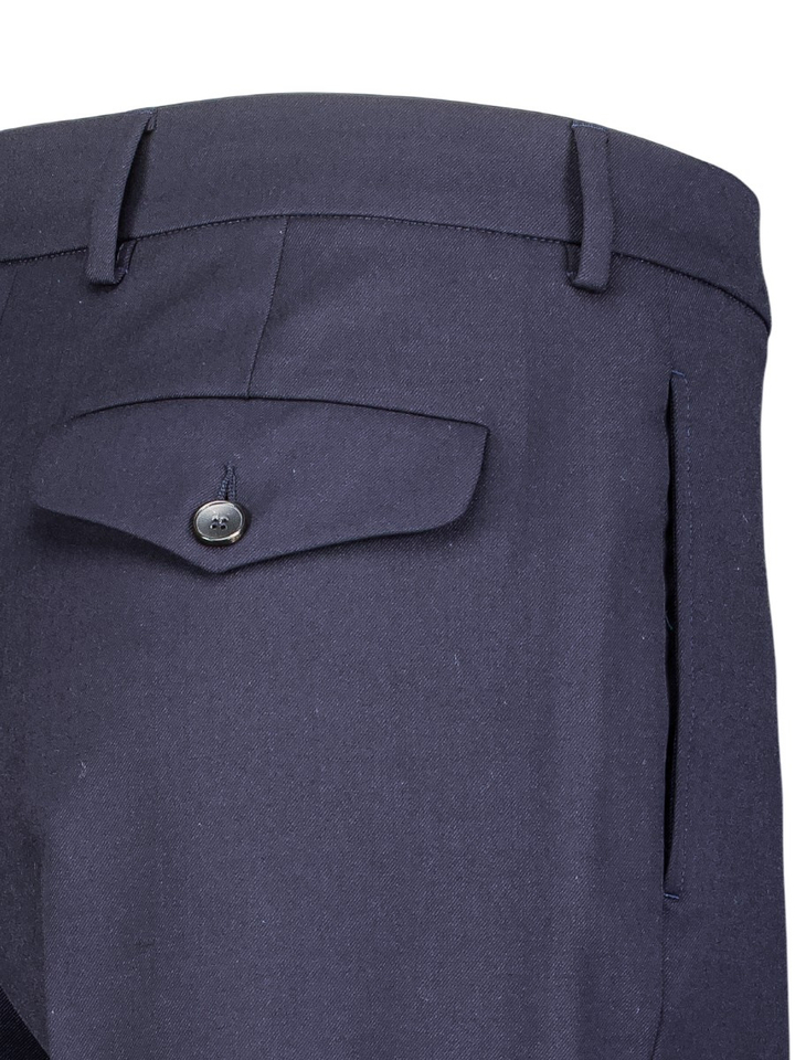 Donkerblauwe geklede broek Seventy