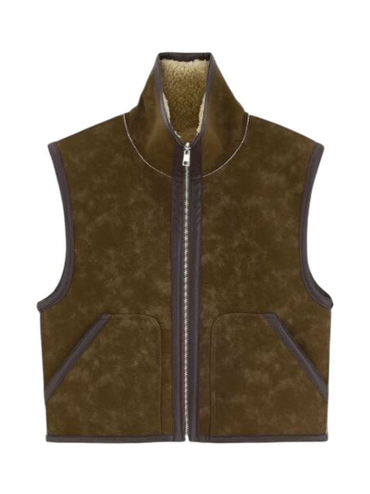Bruine omkeerbare bodywarmer Jonson Bellerose 