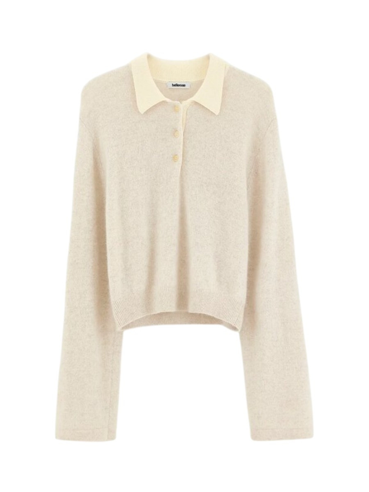 Beige polotrui Dusto Bellerose 