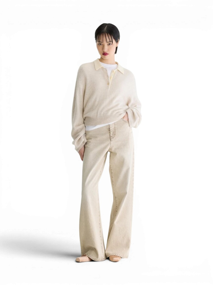 Beige polotrui Dusto Bellerose 