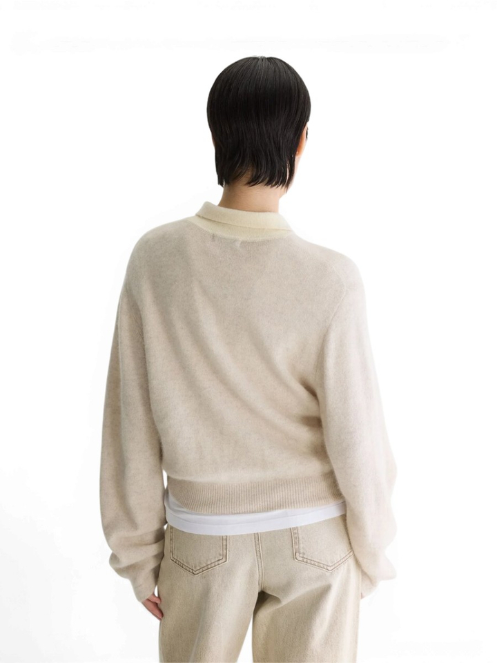 Beige polotrui Dusto Bellerose 