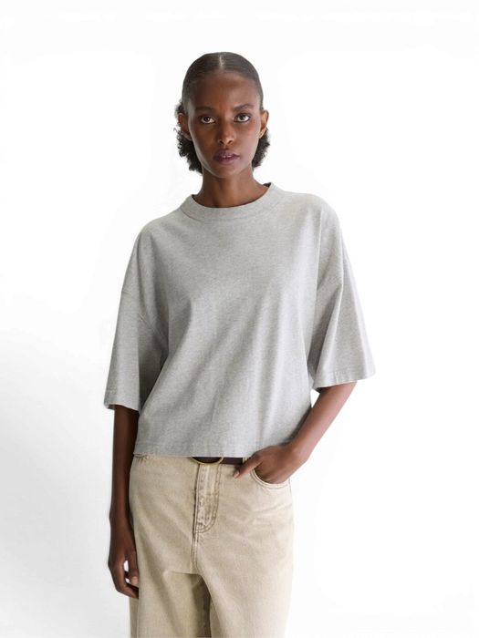 Grijze oversized T-shirt Voss Bellerose