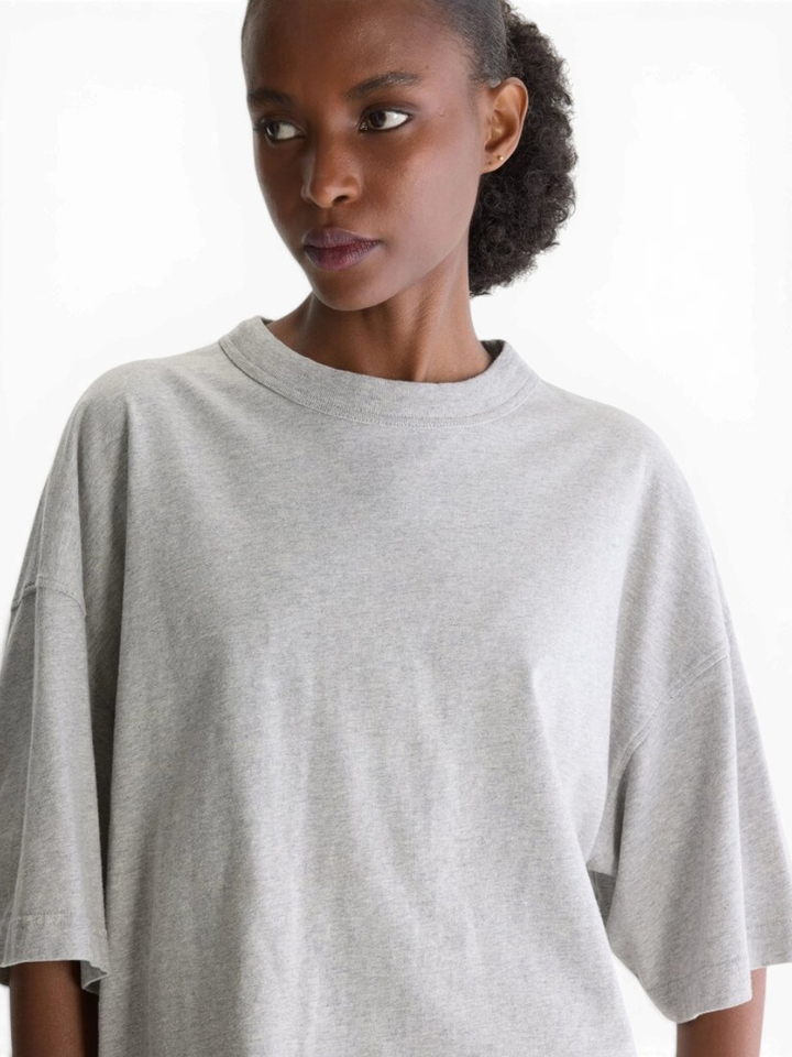 Grijze oversized T-shirt Voss Bellerose