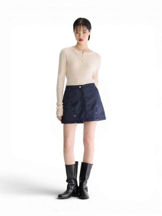 Donkerblauwe minirok Jeezy Bellerose