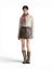Bruine minirok in lederlook Jeezy Bellerose 