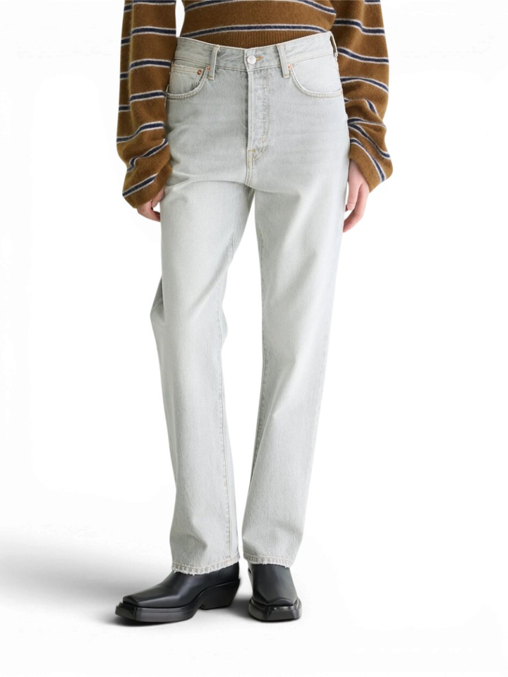 Grijze rechte jeans Katy Bellerose 