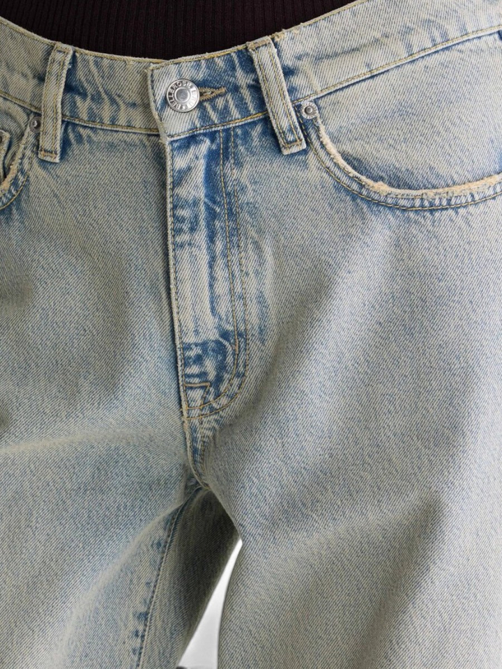 Blauwe flare jeans met low waist Kansas Bellerose