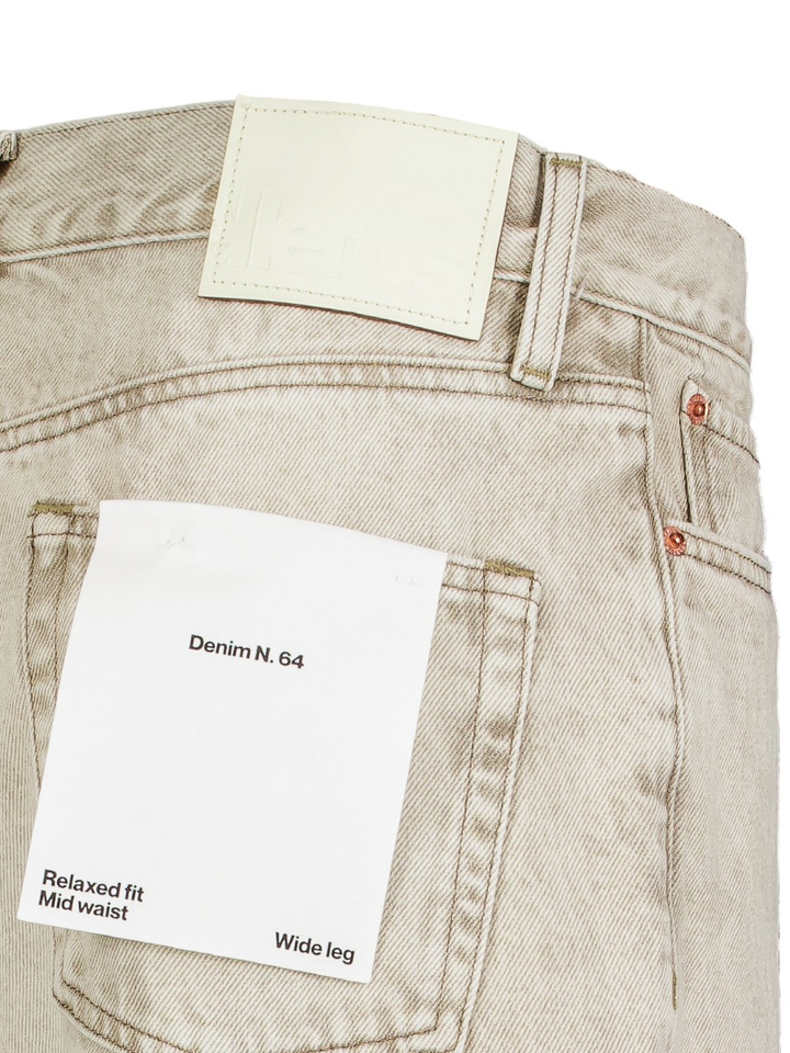 Beige relaxed & loose jeans Parthe Bellerose