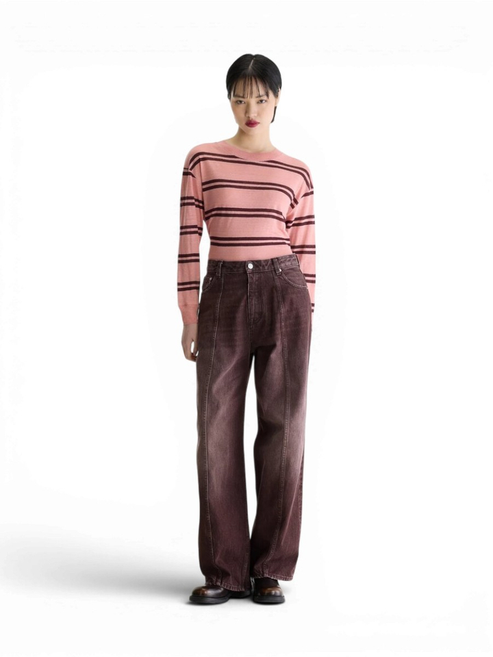 Bordeaux relaxed & loose jeans Perl Bellerose