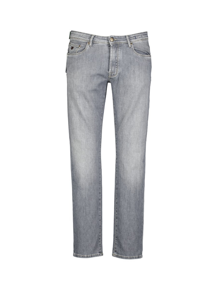 Grijze slim fit jeans Atelier Noterman 