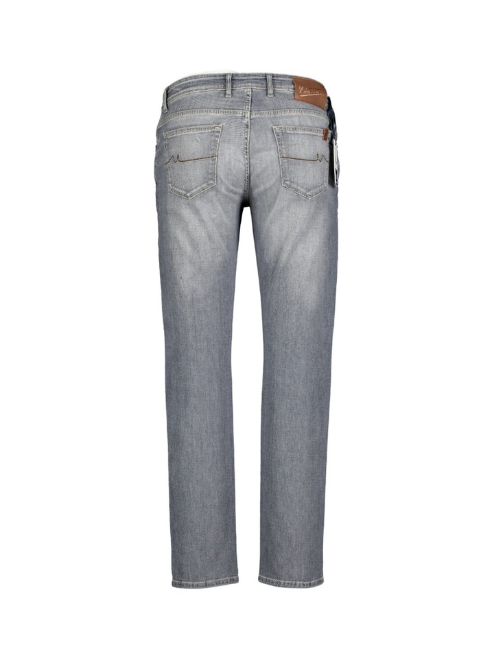 Grijze slim fit jeans Atelier Noterman 