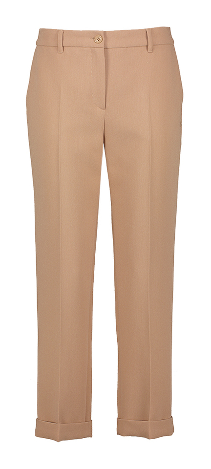 Cognac kleurige klassieke broek Marccain