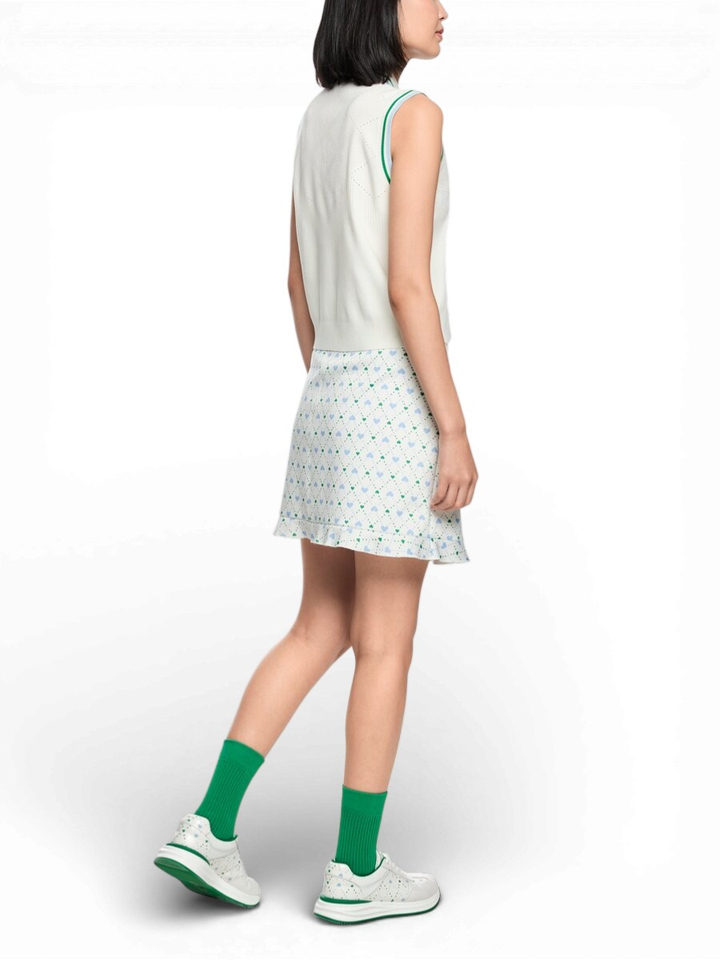 Beige polo met korte mouw Marccain Sport